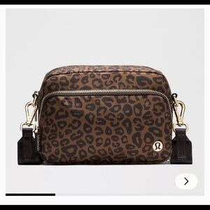 lululemon athletica Leopard Print Crossbody Bag